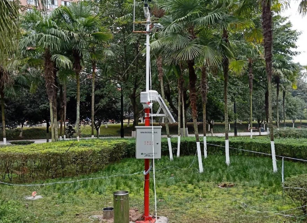 重慶市風景園林科學研究院利用云飛氣象站構建智慧城市氣象觀測系統